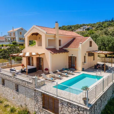 Guiscardos Luxury Villa Fiskardo Exterior foto